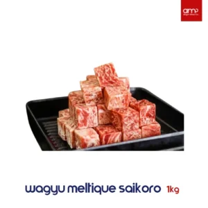 Wagyu Meltique Saikoro 1kg – Daging Wagyu Dadu Premium, Super Empuk & Juicy